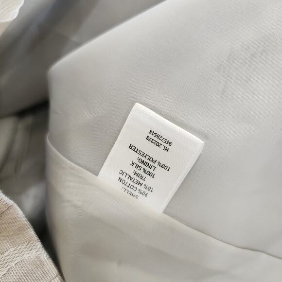 flounce TBD Women's Floral Silver Sleeveless Shift Dress Silk Bow Size Medium - Picture 6 of 8